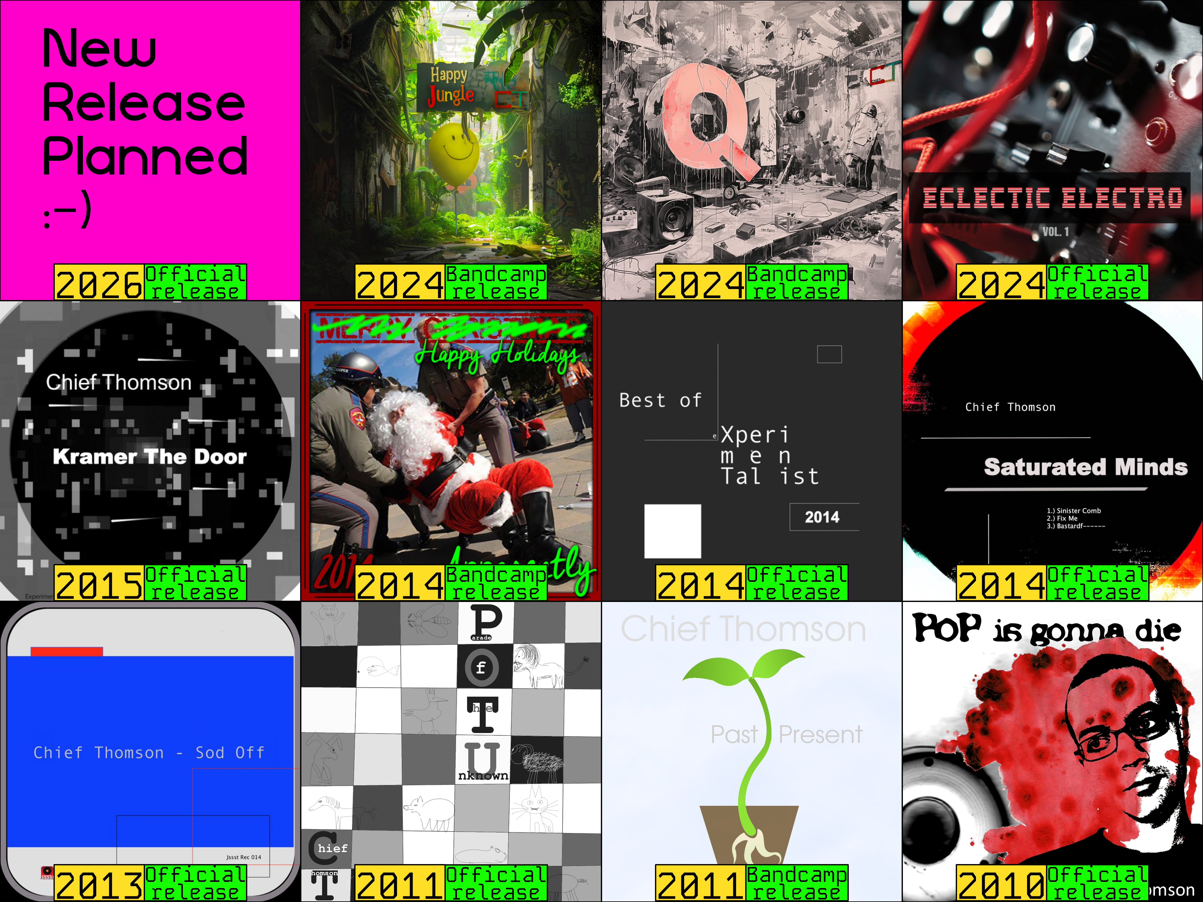 Discography overview